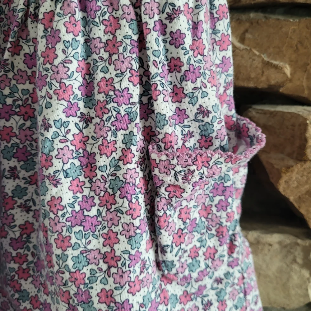 6m Pink and Purple Floral Sundress
